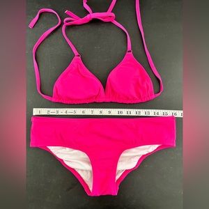 *SOLD* Lands End Canvas Pink Bikini, size XS/S